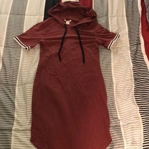 Cute burgundy dress